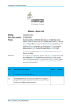 Meeting Minutes March 2019 thumbnail